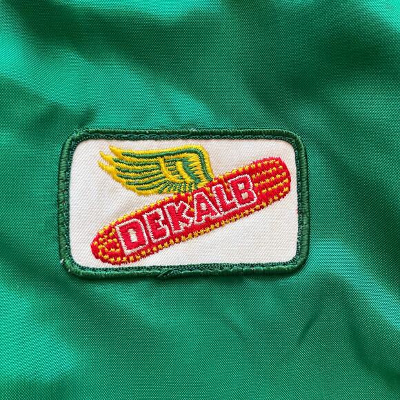Vintage 70's Dekalb Nylon Windbreaker Jacket XL - Picture 4 of 6